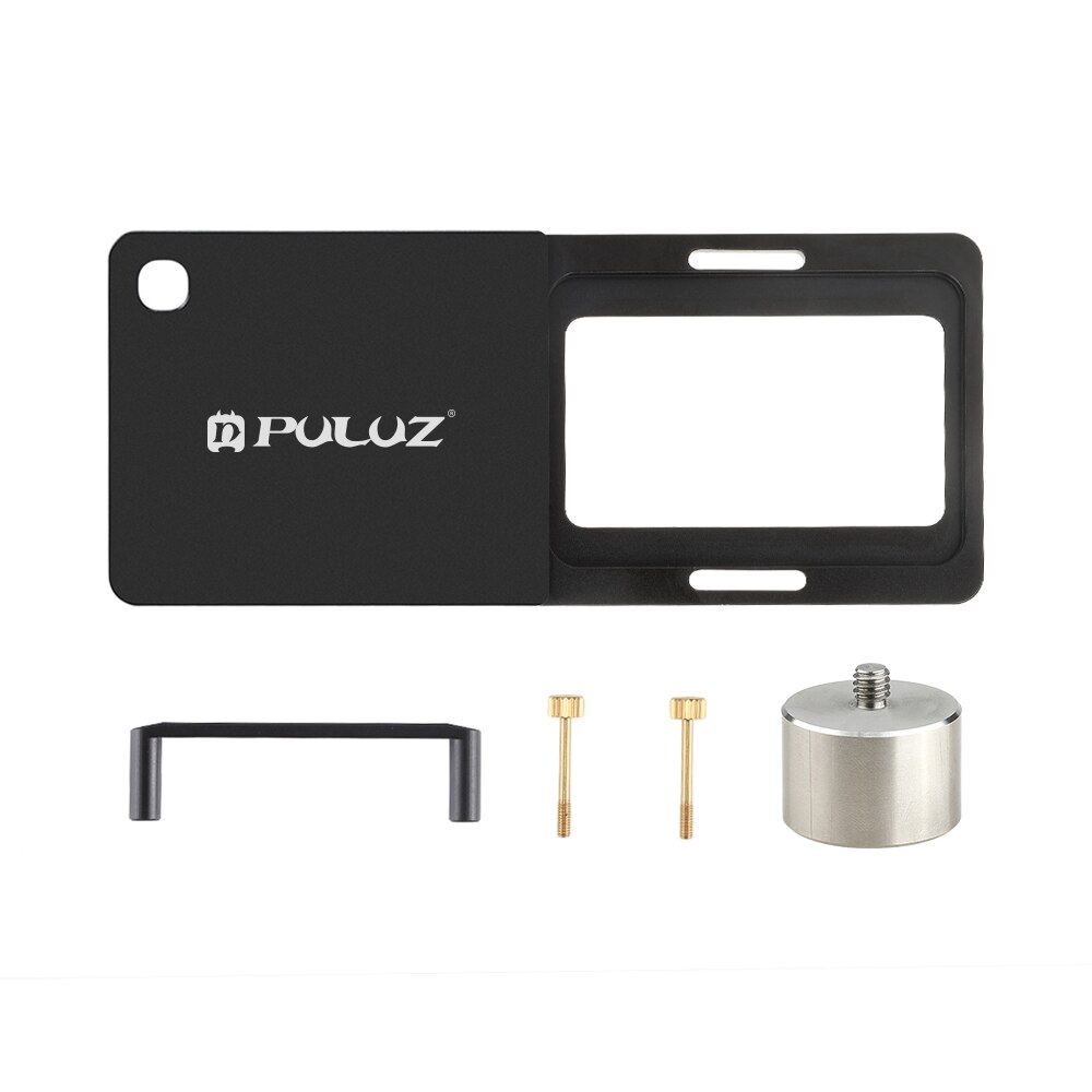 PULUZ teléfono móvil Gimbal placa de montaje intercambiadora adaptador Compatible para GoPro HERO 9 Black/8 Black HERO, para DJI OSMO Mobile 3 Gimbal: Default Title