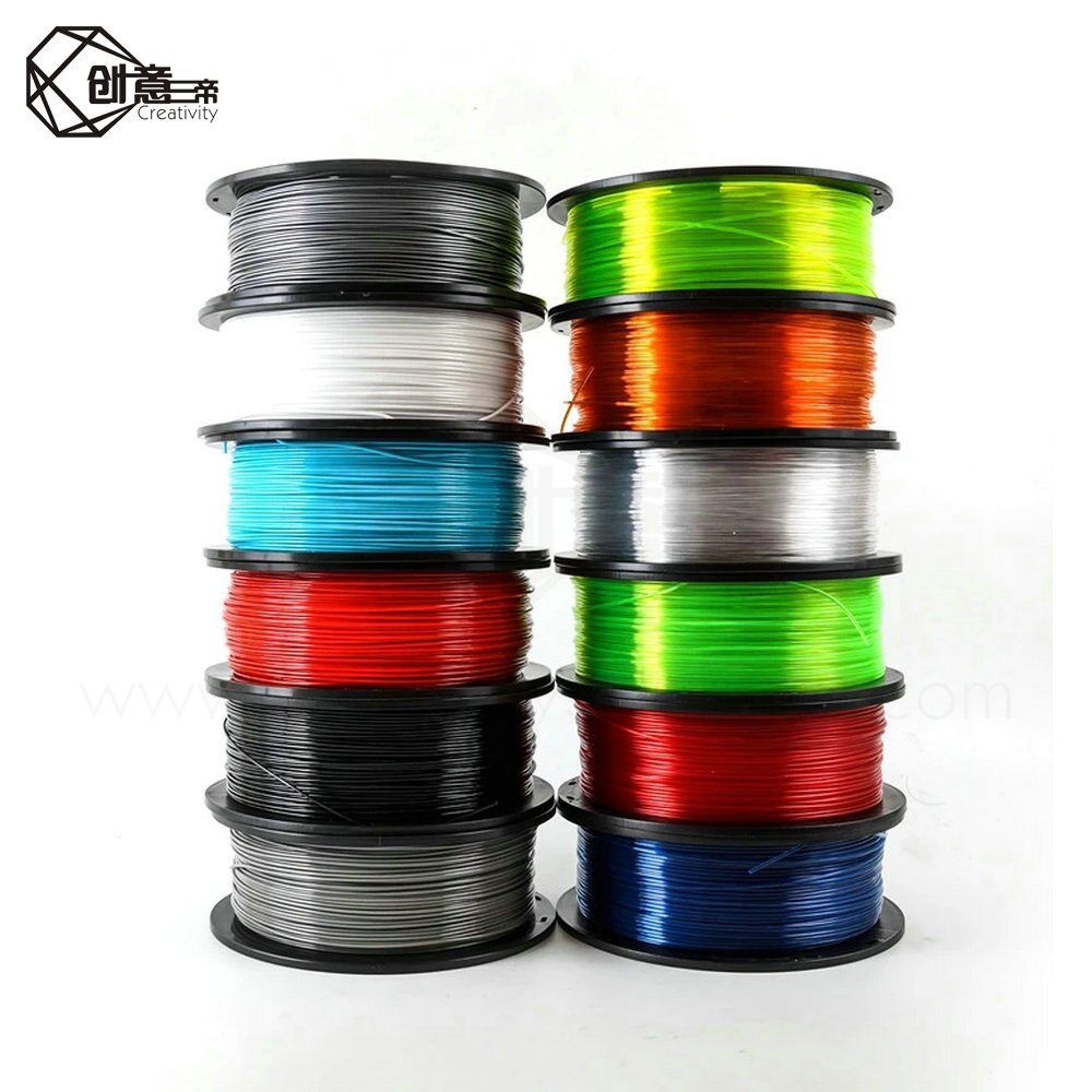 Creativity Premium 3D Printer Filament 1.75 1KG PETG PLA Carbon Fiber TPU Nylon 3D Plastic Filament