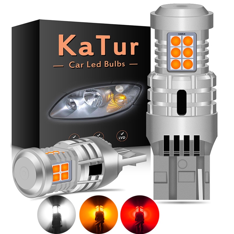 2 kpl canbus 2400lm t20 w21w wy21w 7440 1156 ba15s p21w bau 15s py21w 1157 bay 15d 3157 7443 led suuntavilkut 3030 3020 smd