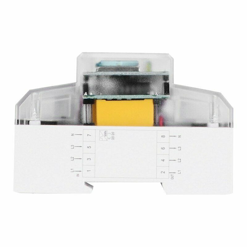 LCD Three-phase Meter 4 Wire Electric Meter High Precision for DIN Rail 3x230 400V In Stock