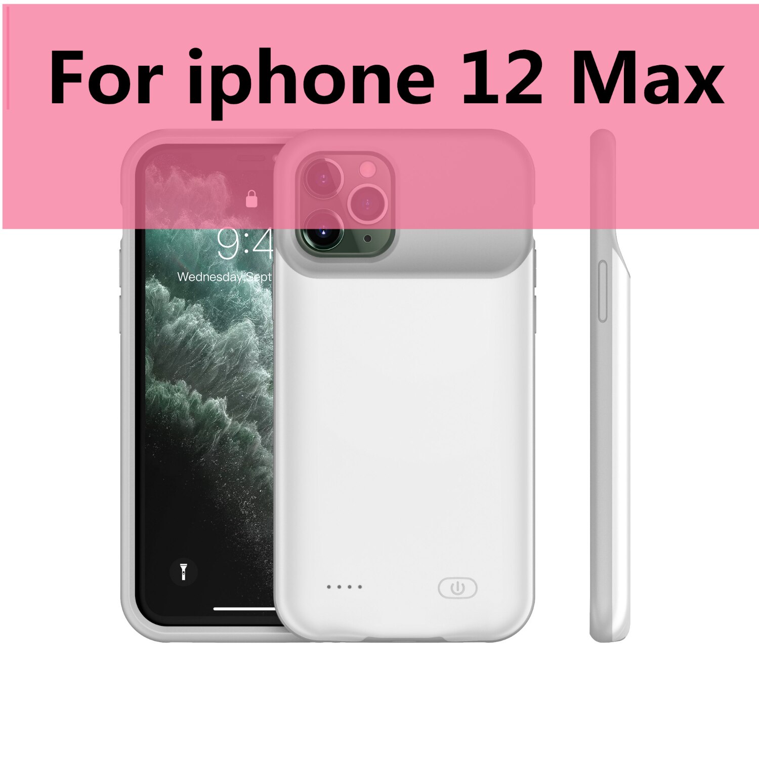 Caso de banco de potência carregador para iphone 11 pro max x xr xs max 12 pro max ultra fino carregador de bateria capa para iphone7 8 plus se 2020