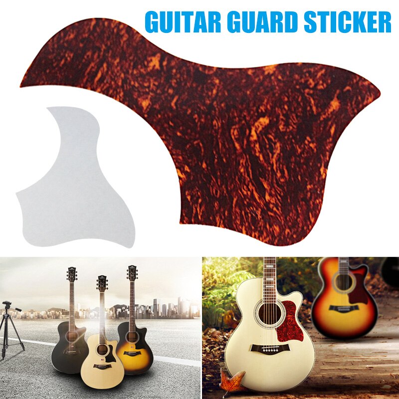 Guitar Parts Acoustic Guitar Pickguard Self-adhesive Pick Guard Sticker