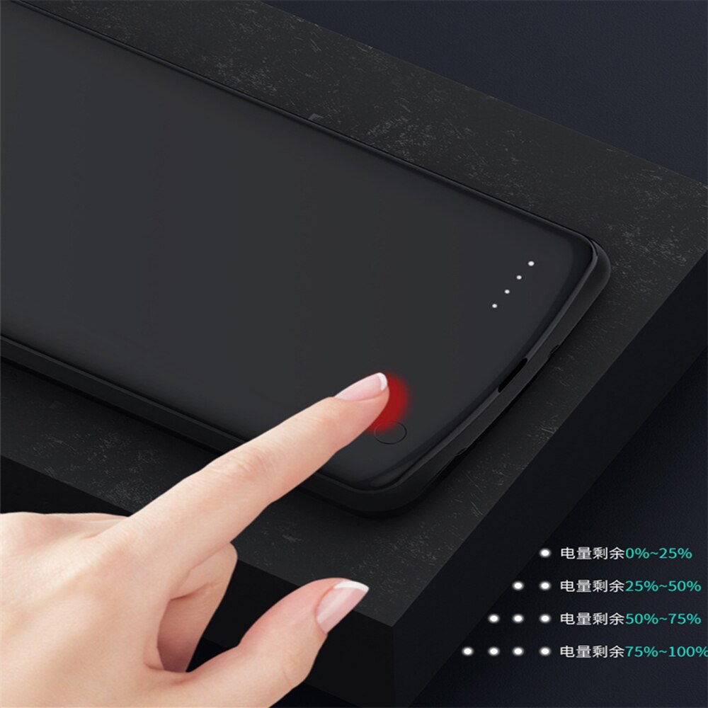 Coque de chargeur de batterie pour Oneplus 8 Pro, 6800 Mah, étui pour batterie