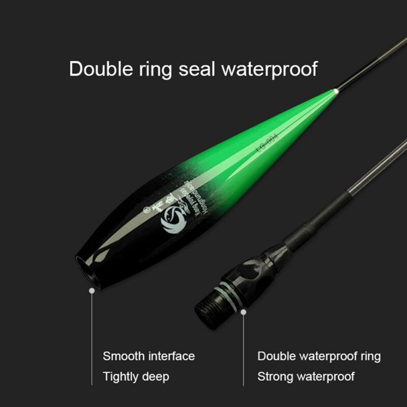 Day Night Fishing Float Waterproof Cool Light Electronic Floats Luminous Buoy Outdoor Fish Supply