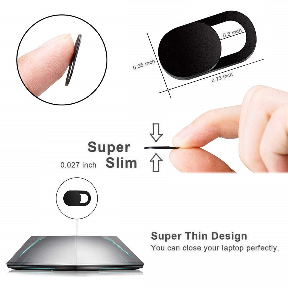 3PCS/6PCS WebCam Cover Shutter Plastic Universal Camera Cover Web Cam Slider Privacy Sticker for iphone Tablet PC Laptop
