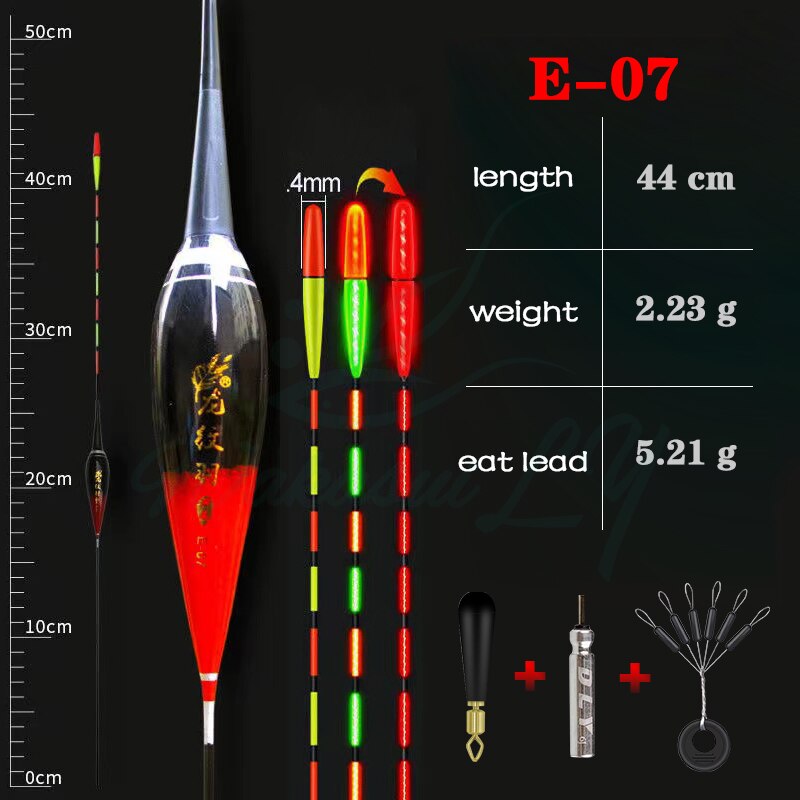 Capteur de gravité pour la pêche à la carpe, flotteurs lumineux, électrique, rouge, batterie 425, pour l&#39;extérieur, accessoires, nouveauté: B91-07