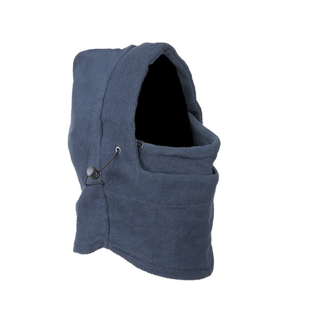 1 Piece of Washable Mask Solid Color Windproof Seamless Outdoor Cycling Warm and Breathable Mask: Navy blue - 1Pcs