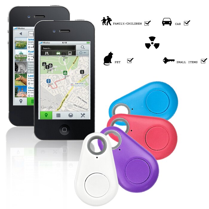 Localizador inteligente con GPS para niños y perros, localizador con alarma antipérdida, rastreador de llaves inalámbrico con Bluetooth, estilo