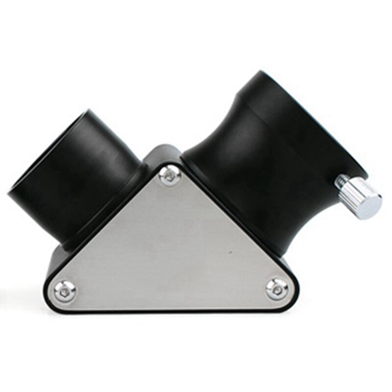 Adaptador Diagonal de 90 grados de 1,25 pulgadas, Prisma de espejo cenital Diagonal para telescopio astronómico, ocular
