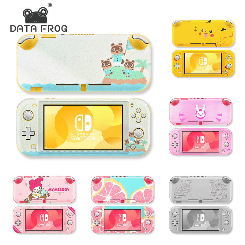 Data Frog Full Cover Decal Skin Stickers For Nintend Switch Lite Controller Protective Sticker Cover For Nintendo Switch Lite