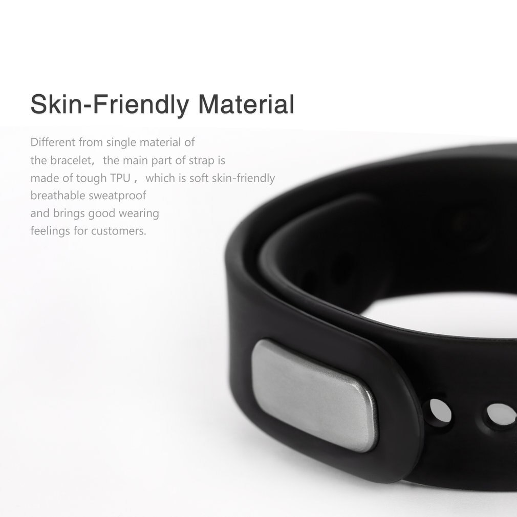 unisex oled aktivitetsarmbånd sporer vanntett smart armbånd 4.0 trådløs svart til iphone 5 Plus sport voksen  i5 Plus