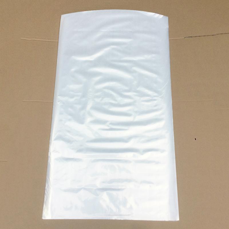 20 stks/partij Plastic Transparante Stofkap Kledingstuk van Kleren Opknoping Pocket Opbergtas Garderobe Opknoping Kleding