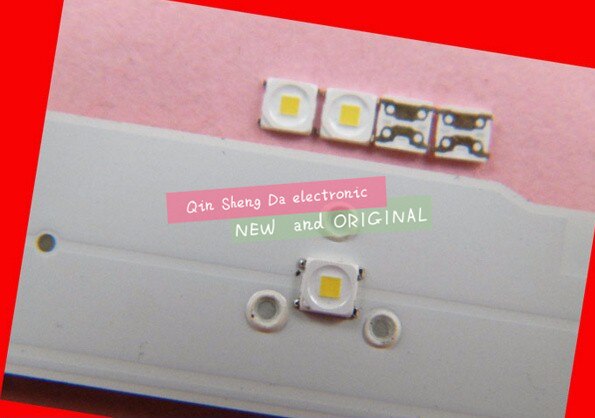 100pcs special LED Backlight Flip-Chip LED 1.5W 3V 3228 2828 SPBWH1322S1KVC1BIB Cool white TV Application FOR SAM 100