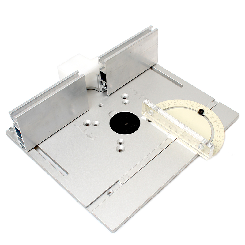 Router Table Insert Plate For Woodworking Benches Table Saw With Miter Gauge Guide Aluminium Profile Fence Sliding Brackets