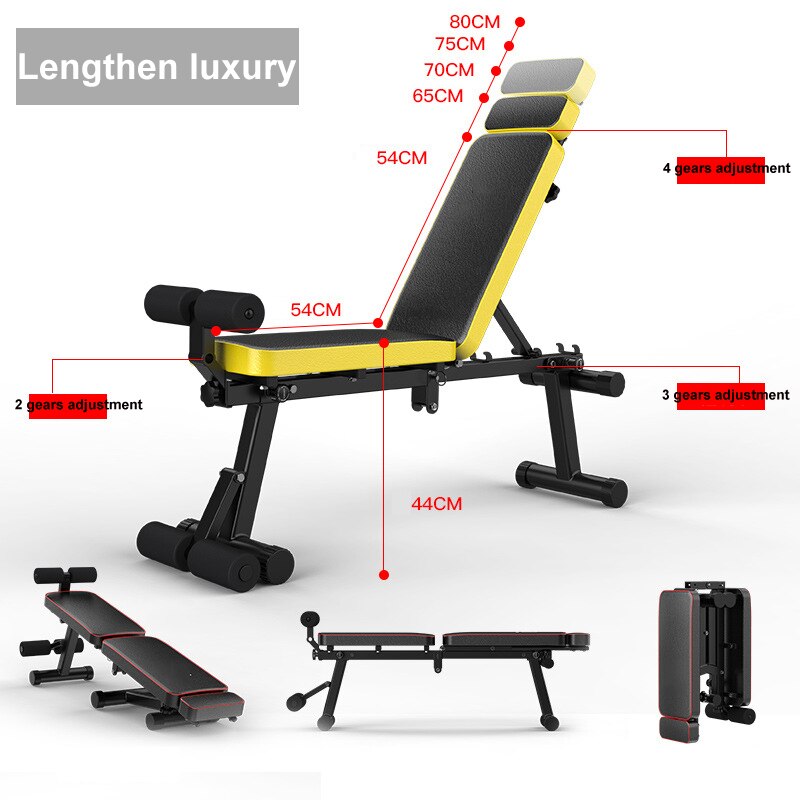 Portable Weight Benches Fitness Equipment Dumbbell Weights Fitness Barbells For Home Fitness Gym Training Muscle Workout Bench: Lengthen luxury Y