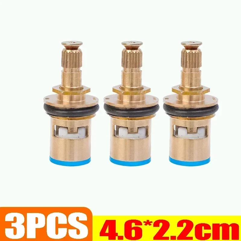 10/1PCS Universal Faucet Valves Replacement Tap Brass Ceramic Disc Cartridge Inner Faucet Valve Bathroom Kitchen Sink Accessory: PURPLE