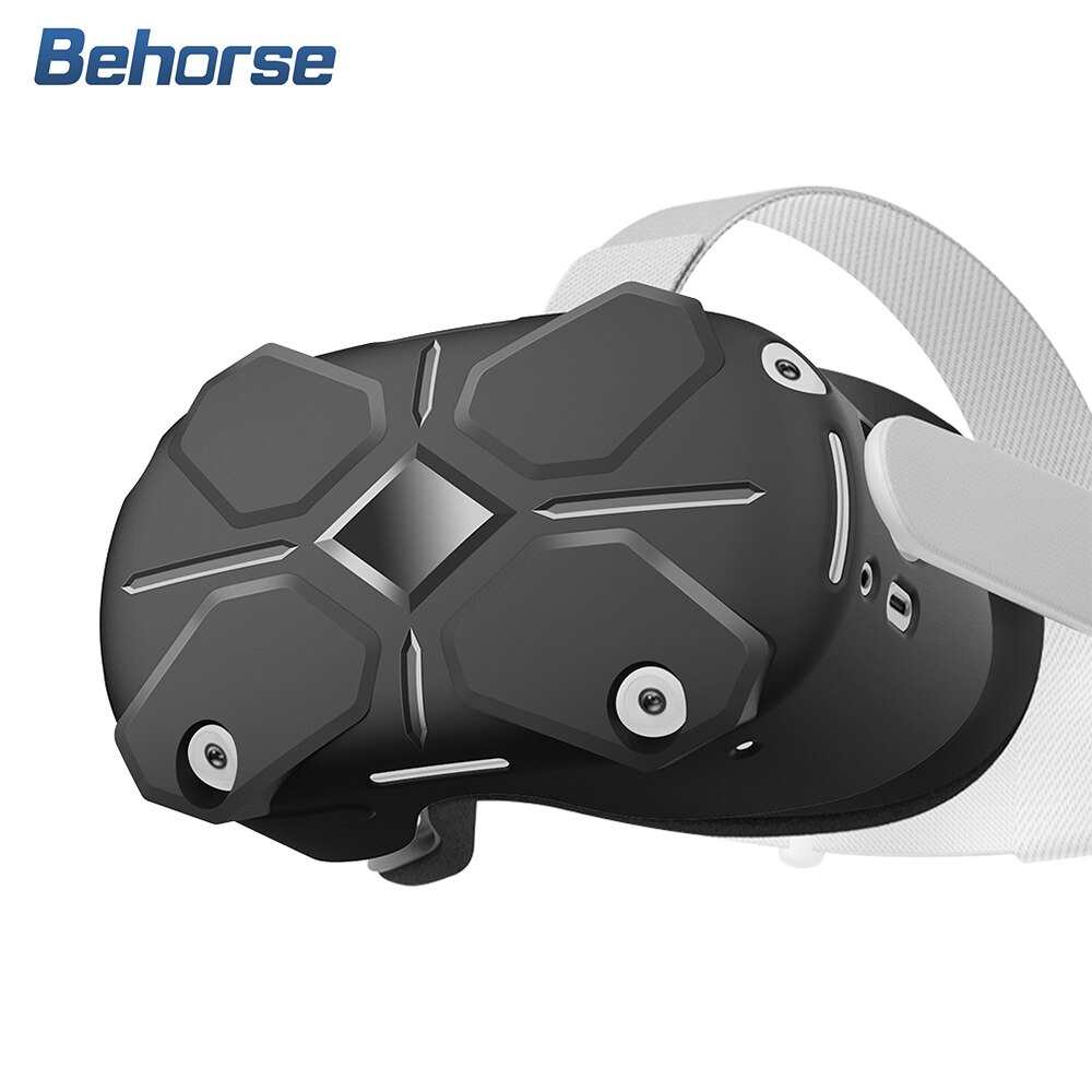 Vr Helm Siliconen Beschermhoes Voor Oculus Quest 2 Vr Gastheer Bescherming Shell Voor Oculus Quest 2 Vr Headset Accessoires