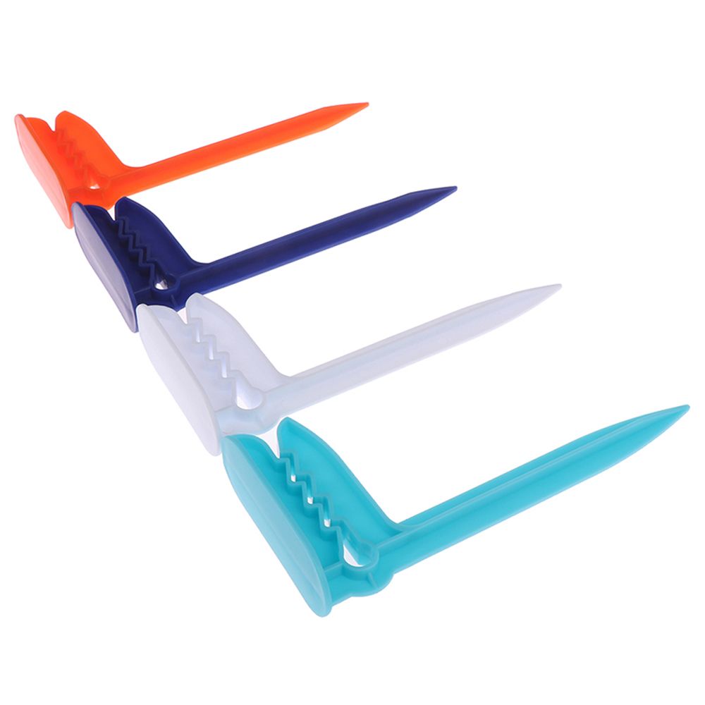 4Pcs Plastic Handdoek Klem Decoratieve Wasknijpers Strandlaken Clip Camping Mat Clip Handdoek Klem Wasknijpers Huishoudelijk Gereedschap