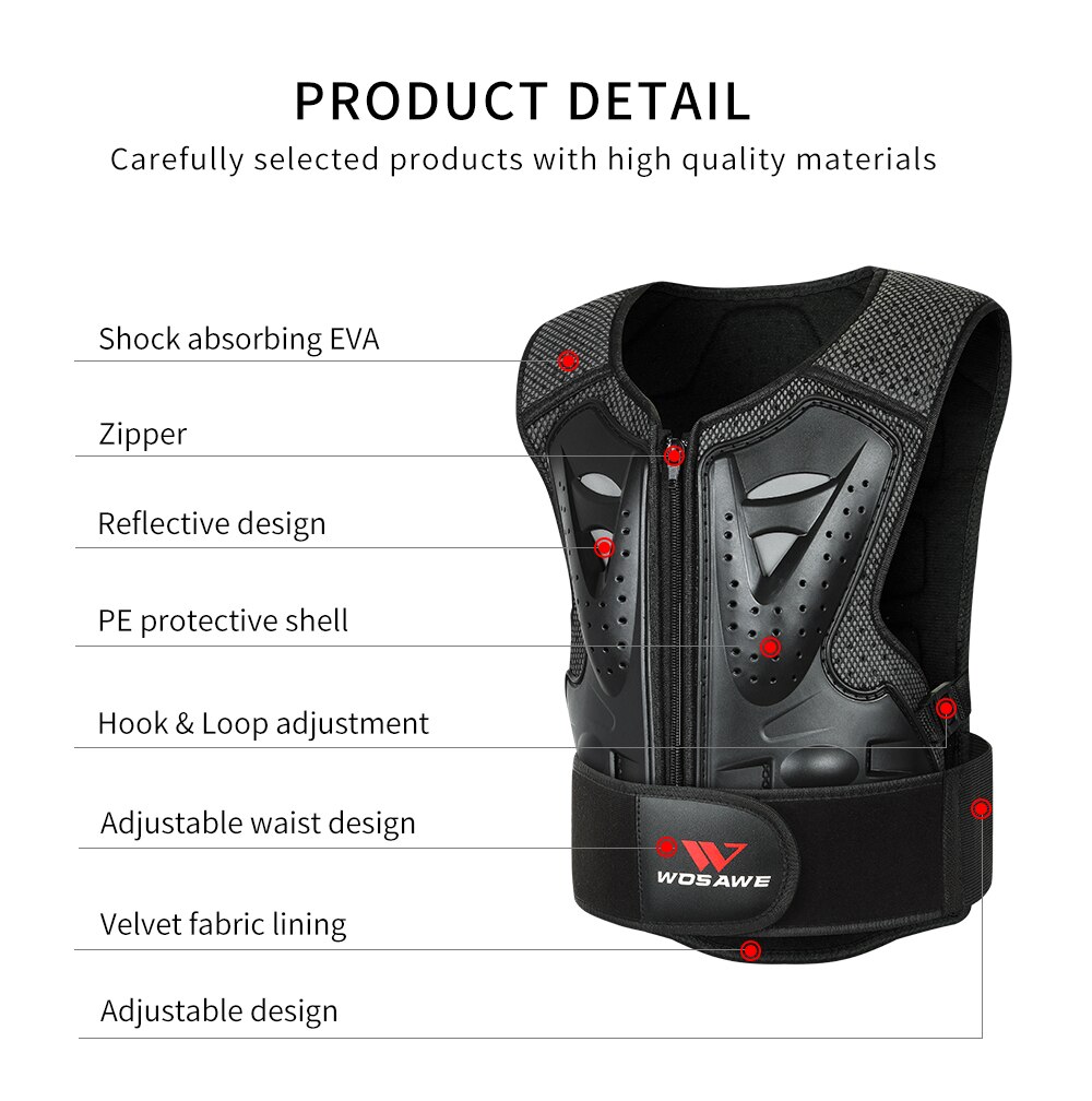 WOSAWE 4-12 years old Kids Full Body Sports Armor Suits Skate Bike Skating Scooter Rider children Protective Armor set