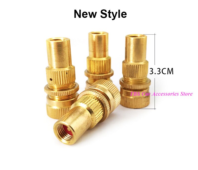 Messing Verstelbare Tire Deflator Kit 4X4 Tire Deflator Universele 4WD Off Road Accessoires Type Ontluchter 6-30PSI