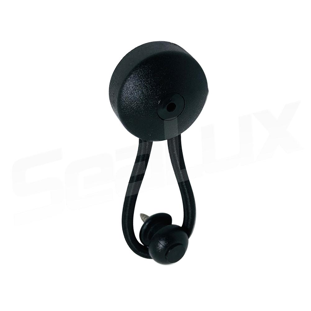 Zwarte schokkoord & sluiting voor canvas multifunctionele schokkoord & sluiting voor boot