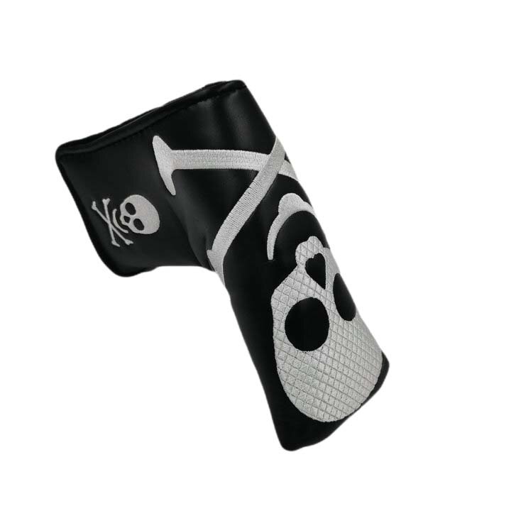 Golf Putter copricapo Spider ricamo Putters copricapo PU proteggi coperture 4 colori nero/bianco: color 3