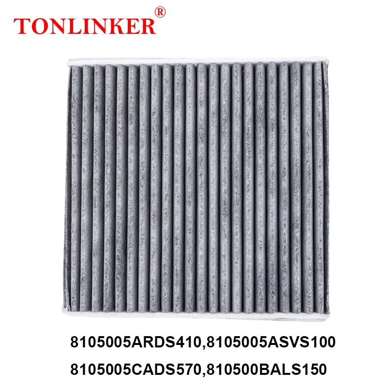 TONLINKER-filtro de aire de cabina de coche, filtro de combustible para Trumpchi GAC GS3 2022 1.5MT 1.5AT 1.3AT, accesorios para coche, 1 pieza/4 piezas: 1 Pcs Cabin Filter