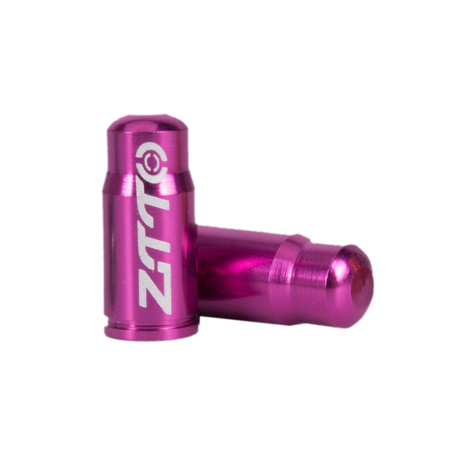 Ztto 2 Stuks Road Mtb Bike Presta Valve Caps Bedekt Protector Stofdicht Fiets Presta Ventiel Cap Voor Tubeless Ventiel: purple 2pcs