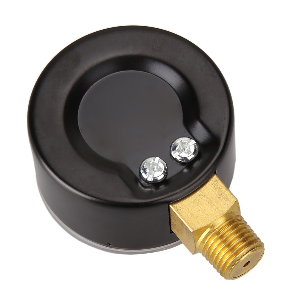 0/15 PSI 0/1 Bar Pressure Gauge Fuel Air Compressor Meter Hydraulic Pressure Tester Manometer Double Scale Pressur TH4