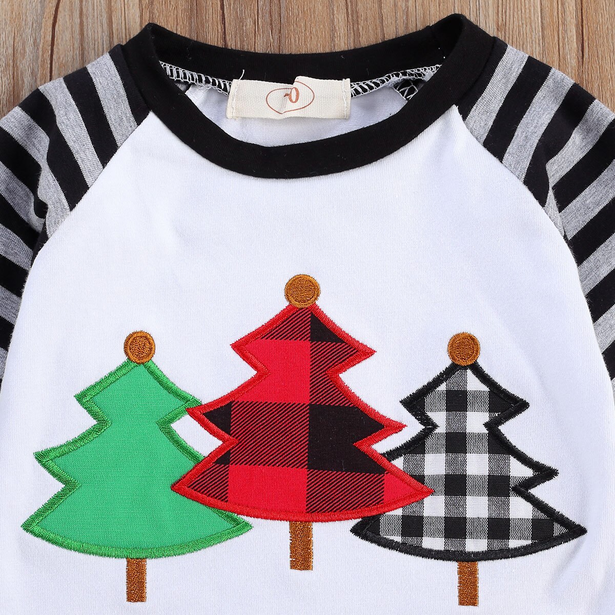 2pcs Christmas Children Boy Girls Clothing Sets Toddler Kids Girls Long Sleeve Christmas tree Tops+Pants Outfits