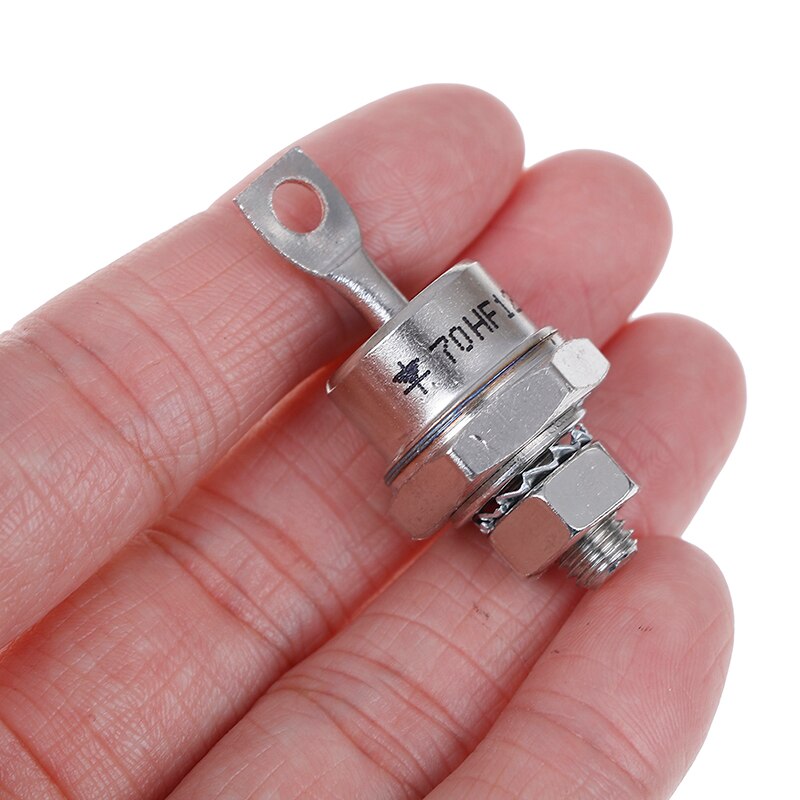 1 Pc de 70HF120/70HFR120 70A 1200 V de alta potencia rectificador de Metal tipo rectificador diodos Accesorios