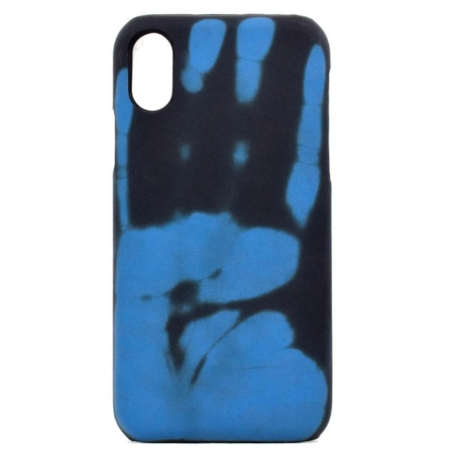 Thermal Heat Induction phone Case For Xiaomi Redmi Note 5 6 Pro Thermal Sensor Case For Redmi 5A GO protective Back Cover Coque: For Redmi Note 5 Pro / Blue