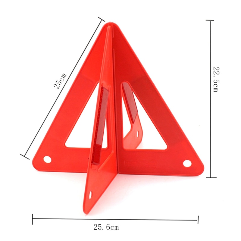 Car Vehicle Emergency Breakdown Warning Sign Triangle Reflective Road Safety