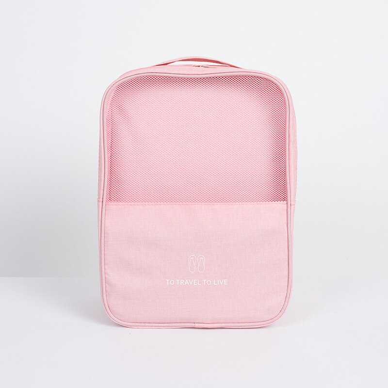 Cation-Bolsa De zapatos De viaje impermeable, Bolso organizador De zapatos, Oxford, transpirable, 3 pares