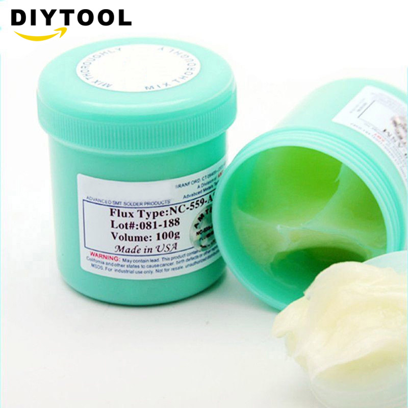 100% Original NC-559-ASM 100g Lead-Free Solder Flux Paste For SMT BGA Reballing Soldering Welding Repair Tools паяльная паста