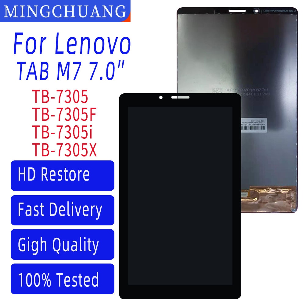 Para Lenovo Tab M7 7 "TB-7305 TB-7305F TB-7305i TB-7305x 3G 4G WIFI pantalla LCD y montaje de digitalizador con pantalla táctil