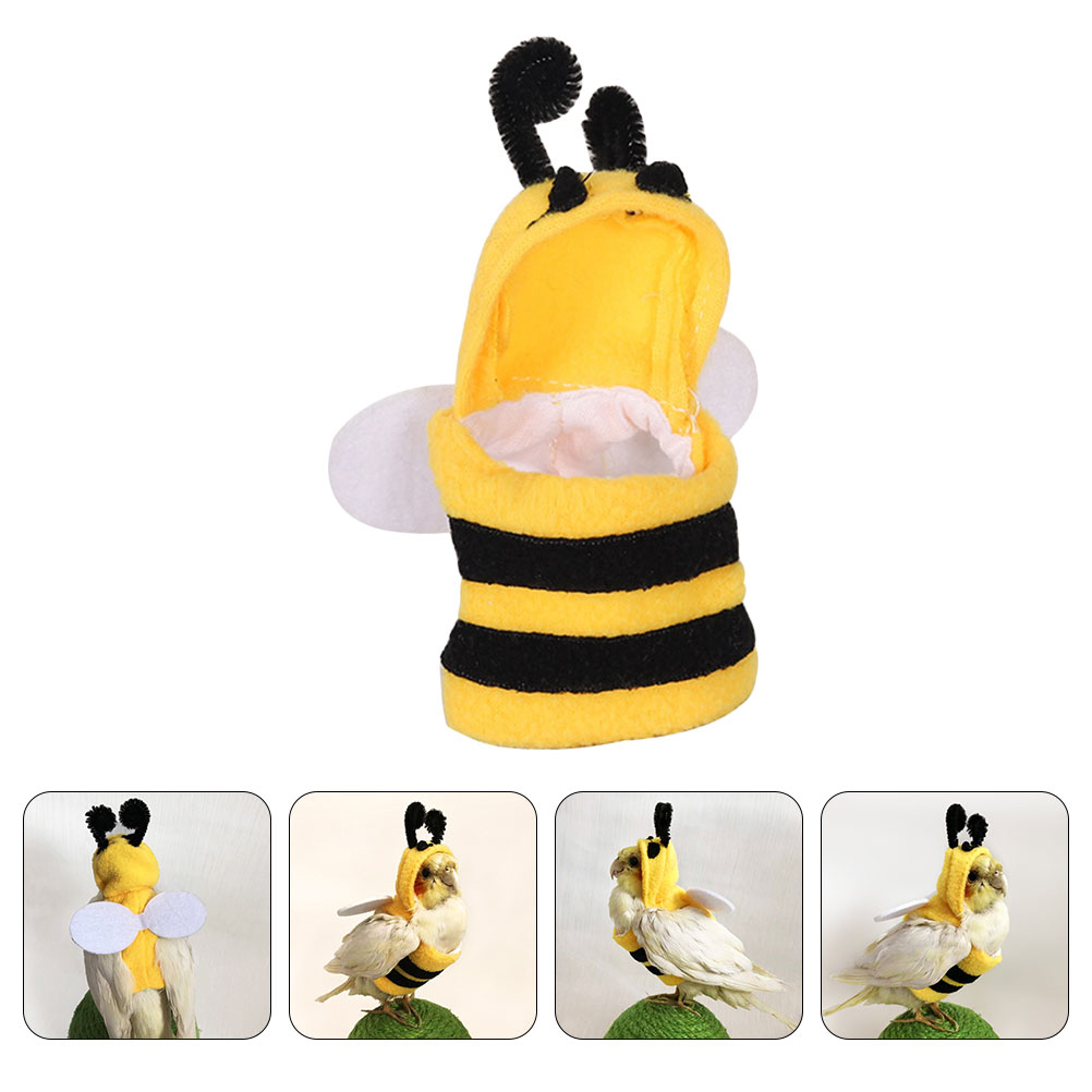2Pcs Cockatiel Bird Costume Warm Parrot Clothes Adorable Bird Clothing Parrot Clothing for Outdoor Pets Parrots Home