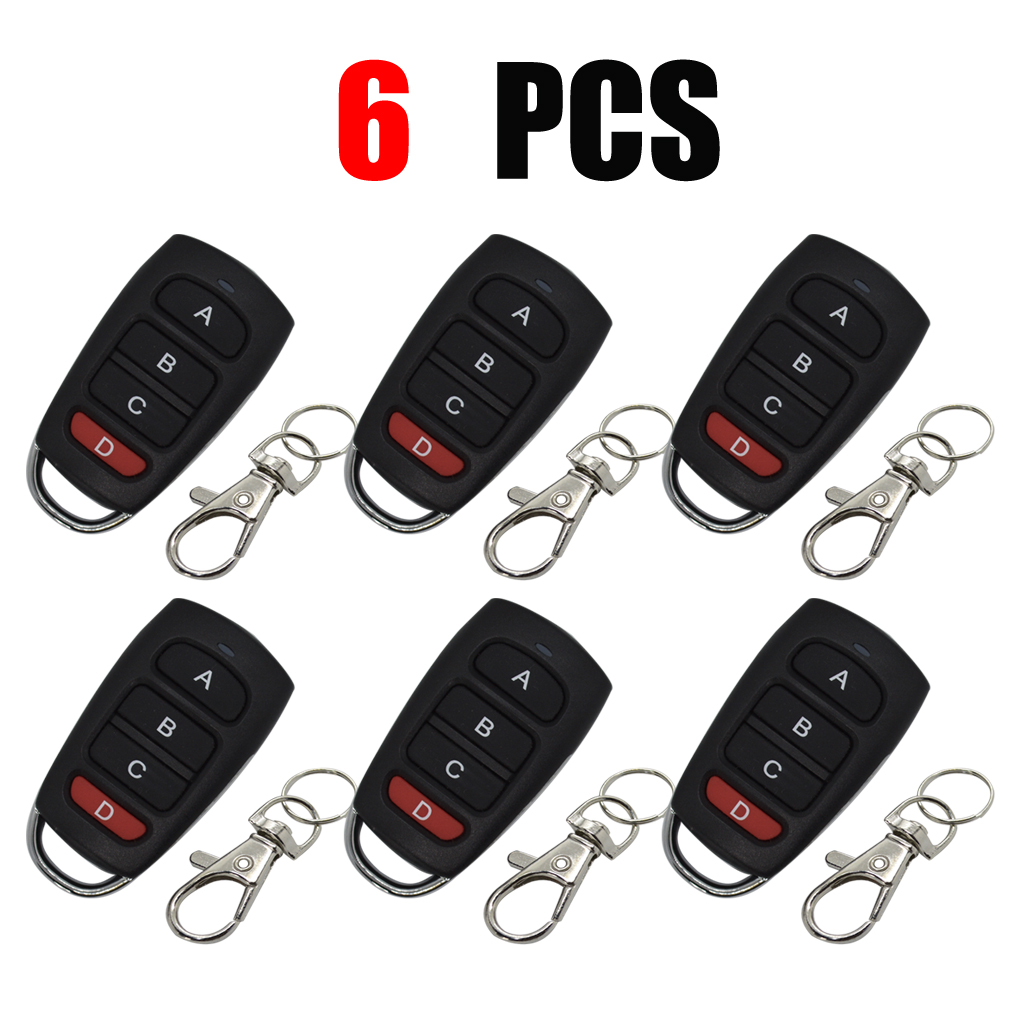 copy 433.92MHz rolling code Compatible remote control garage doorGarage 2260 , 2262 , PT2264 , 5326 ,527,1527 , 2240 ,HT6026,: GRAY