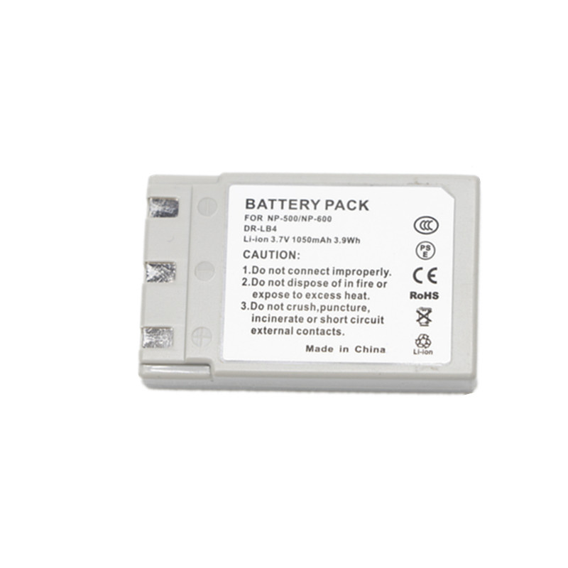 Battery or Charger For Konica DR-LB4 Revio KD-310 310Z 400Z 410Z 420Z 500Z 510Z: black