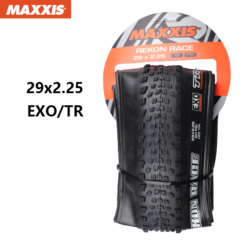 MAXXIS REKON RACE Original Mountain Bicycle Tyre 29x2.25 29x2.35 29x2.4 Foldable Anti Puncture Tubeless XC Off-road Bike Tires: Burgundy
