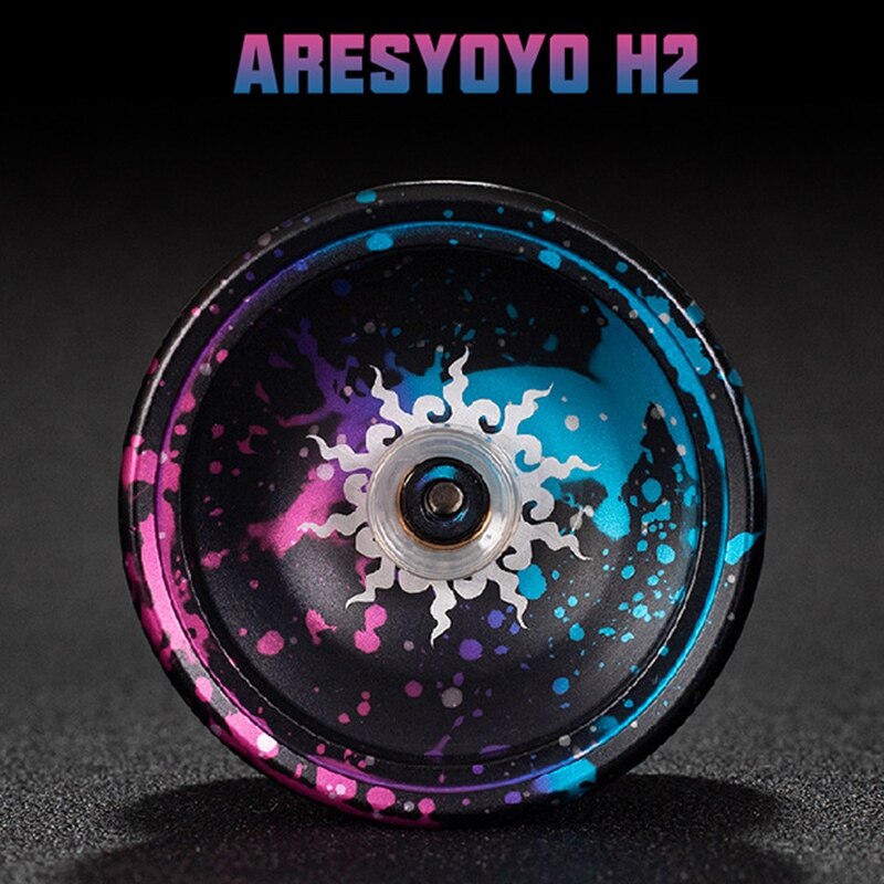 Professional  h2- string butterfly alloy responsive yoyo with 10 10 bearings for advanced players