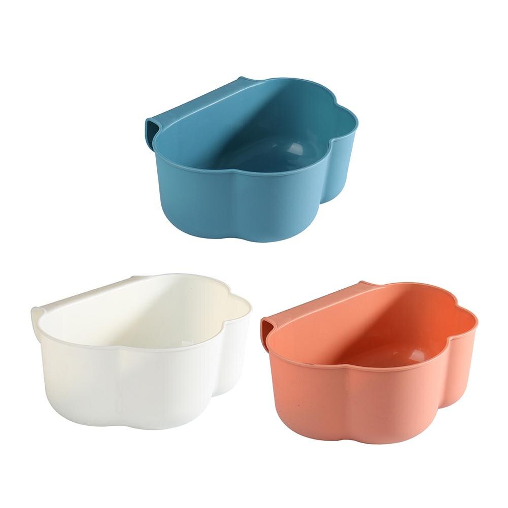 Wall Mounted Hanging Waste Bin Kitchen Cabinet Door Hanging Trash Bin Garbage Car Trash Can Rubbish Container Home Kitchen Tool