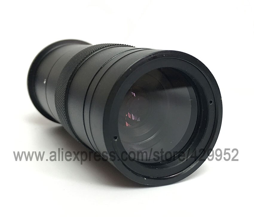 efix 8-100X CCD Industry Digital Microscope Camera C-Mount Glass Lens Magnification Adjustable 25mm Zoom Eyepiece