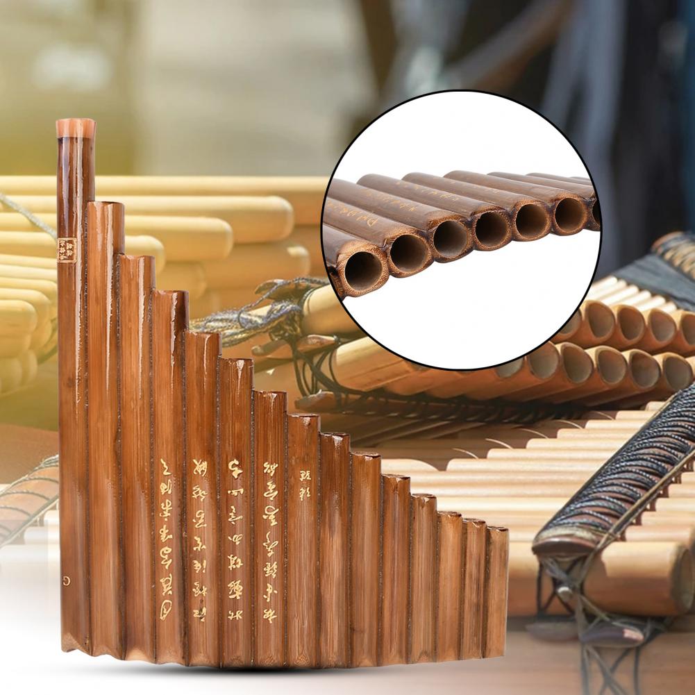 Pan Fluit Correct Tuned Linker Te Leren 15 Buizen Chinese Traditionele Muziekinstrument Pan Leidingen Voor Musical