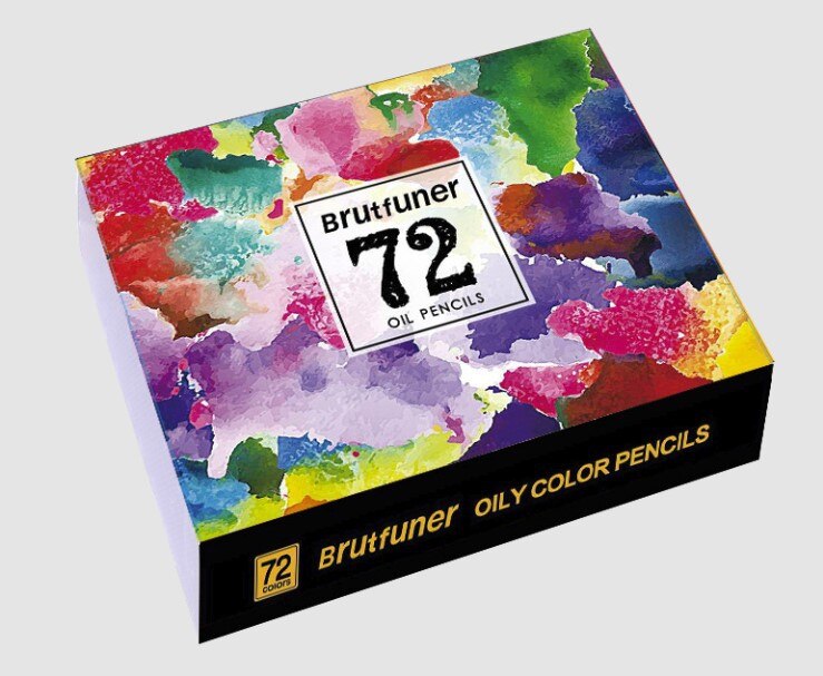 Juego de lápices de colores de tinta para niños, lapiceros de aceite para escuela, oficina, dibujo, pintura, grafiti, papelería, 48/72/120/160 unidades: 72Pcs