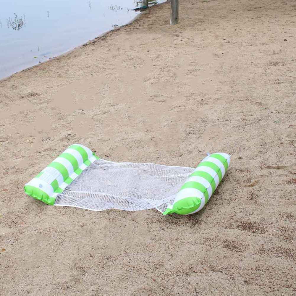 Praktische Zomer Water Hangmat Duurzaam Multi-Functionele Fauteuil Opblaasbare Drijvende Air Matras Zwembad Speelgoed