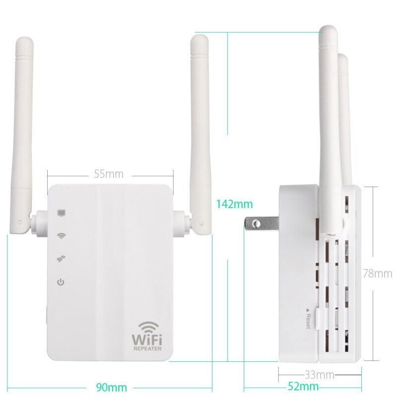 5 In 1 WiFi Repeater Wireless Wifi Extender 300Mbps Wi-Fi Amplifier 802.11N Long Range Wi Fi Signal Booster 2.4G Wifi Repiter