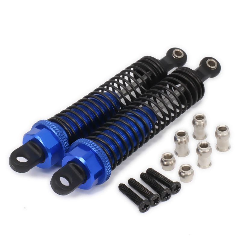 RCAWD Adjustable 80mm Alloy Aluminum Shock Absorber Damper For Rc Car 1/16 Traxxas Buggy Truck Hpi Hsp Losi Axial Tamiya Redcat