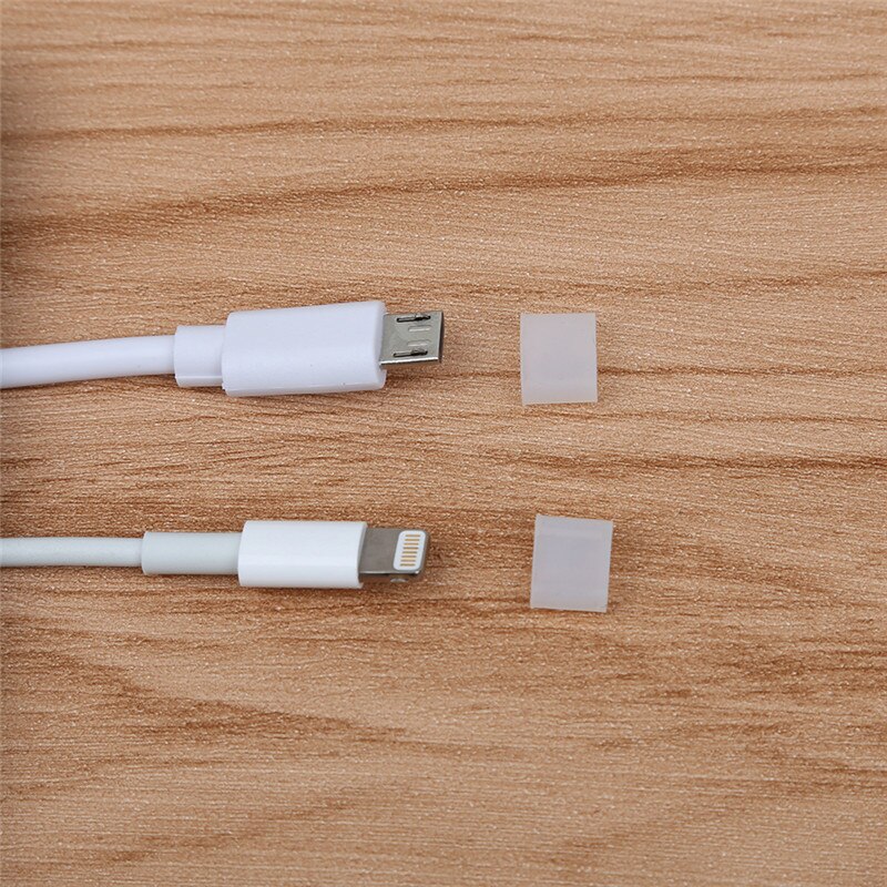 CatXaa 10 Pieces Mobile Phone Charger Cable Dust Plug Case Cable Cover Protector Micro USB Cable Prevent Rust for Iphone Android