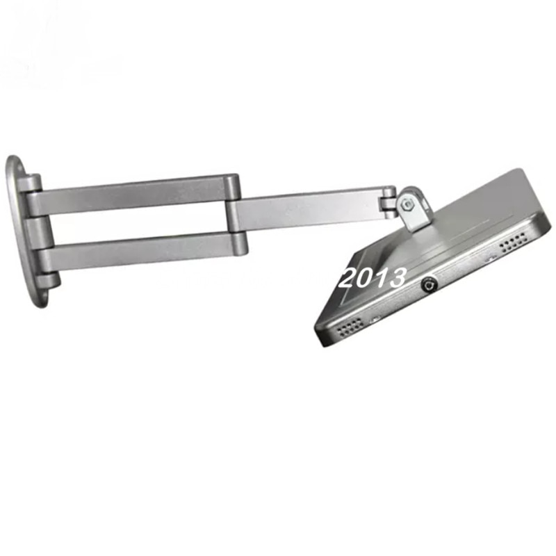 locked mounting case for display ipad pro,12.9 inches tablet mount enclosure.flexible articulating arm stand holder with locking